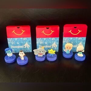 LOT Disneyland 70th Anniversary
McDonald's kids Happy Meal Disney Toys